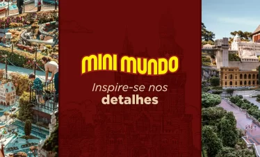 O Mini Mundo é um parque ao ar livre formado por réplicas fiéis de prédios de várias partes do mundo, ricas em detalhes e peças únicas. Conheça!