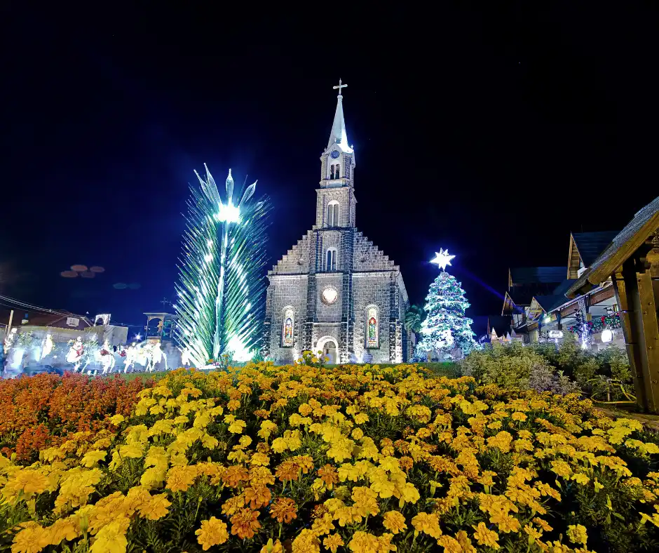 Natal Luz Gramado - Igreja Matriz Sao Pedro